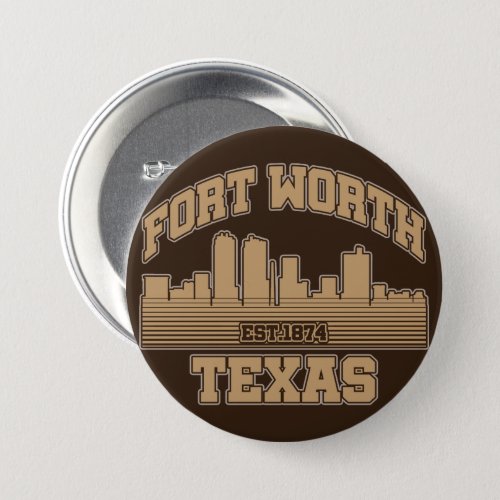 Fort WorthTexas Button