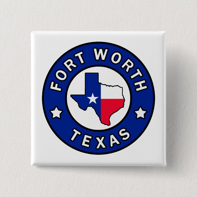 Fort Worth Texas Button (Front)