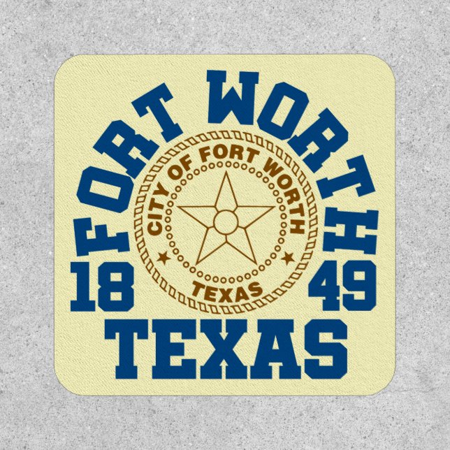 Fort Worth,Texas Patch (Front)