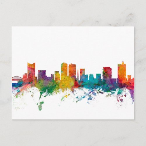 Fort Worth Texas Skyline Postcard