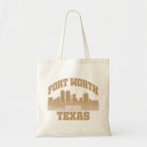 Fort WorthTexas Tote Bag