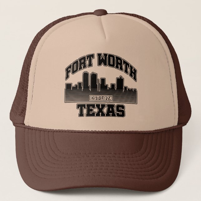 Fort Worth,Texas Trucker Hat (Front)