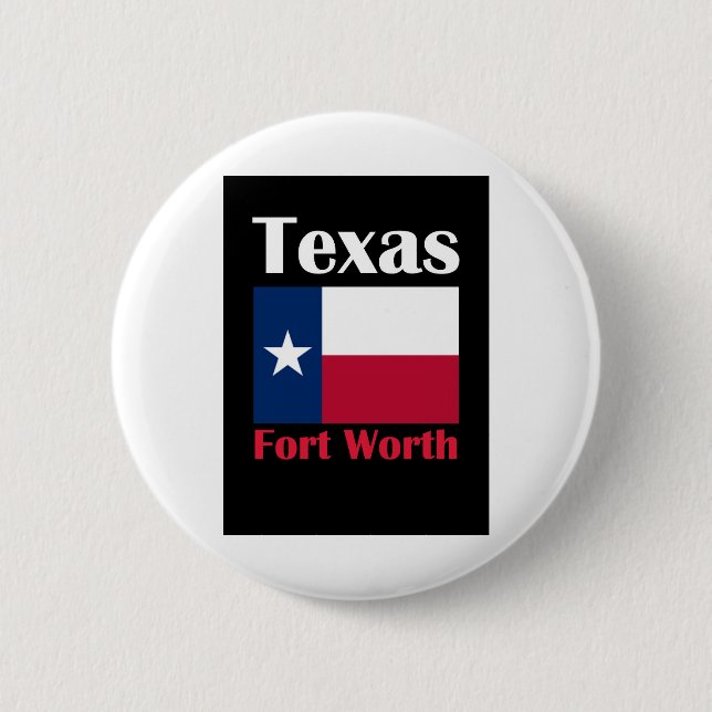 Fort Worth TX Button (Front)