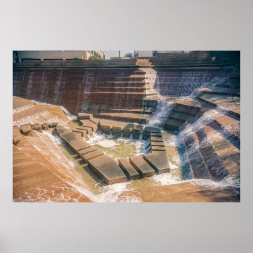 Fort Worth Water Gardens Poster