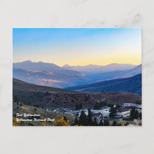 Fort Yellowstone Postcard (Front)