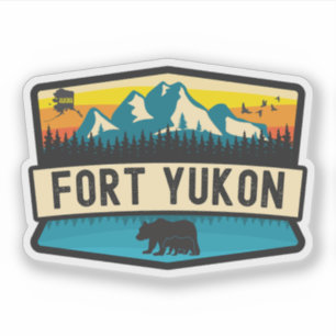 Fort Yukon, Alaska Sticker