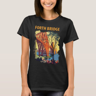 Forth Bridge Scotland Travel T-Shirt