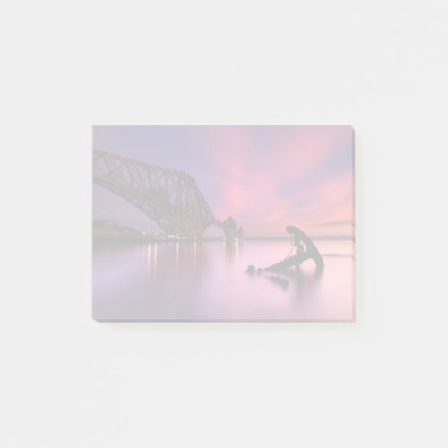 Forth Rail Bridge At Sunset  Scotland Post_it Notes