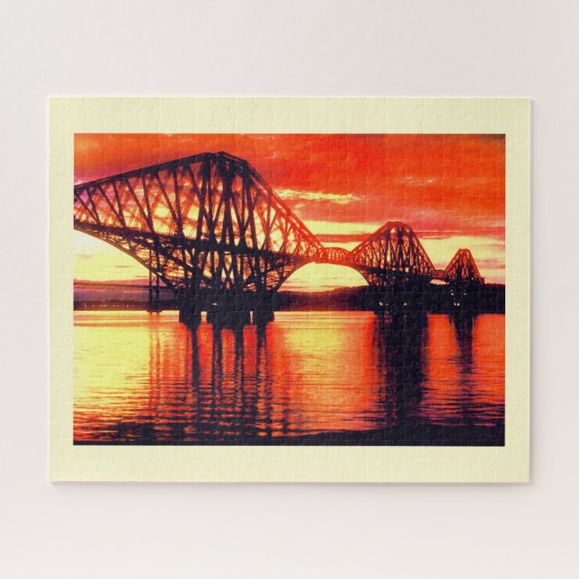 Forth rail bridge jigsaw puzzle (Horizontal)
