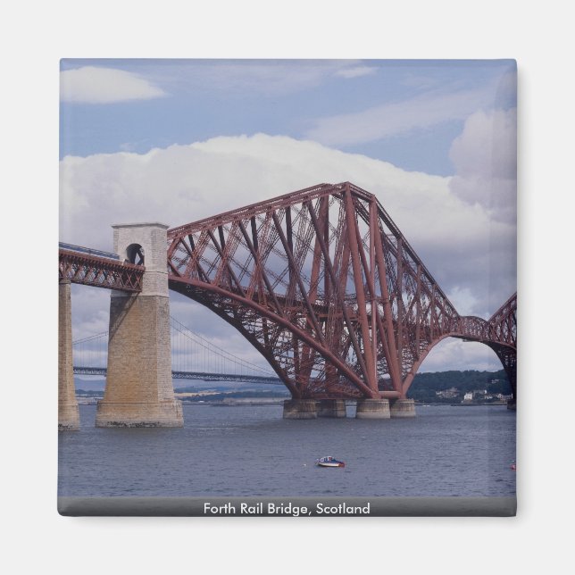 Forth Rail Bridge, Scotland Magnet (Front)