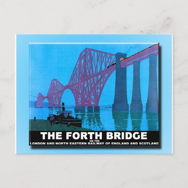 Forth Road Bridge Postcard (Front)