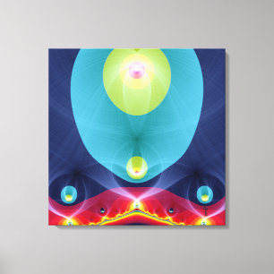 Forth Tetragrammaton Wrapped Canvas Print