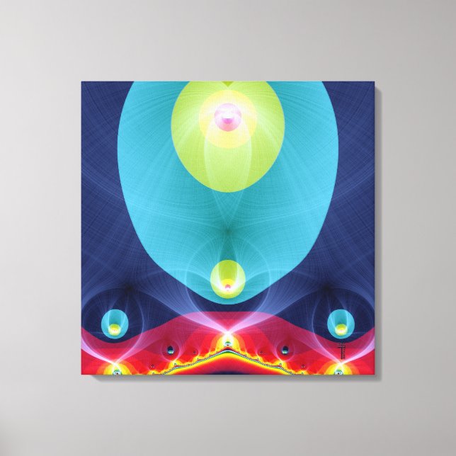 Forth Tetragrammaton  Wrapped Canvas Print (Front)