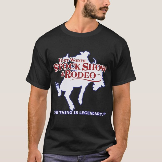 Forth Worth Stock Show & Rodeo Shows T-Shirt (Front)