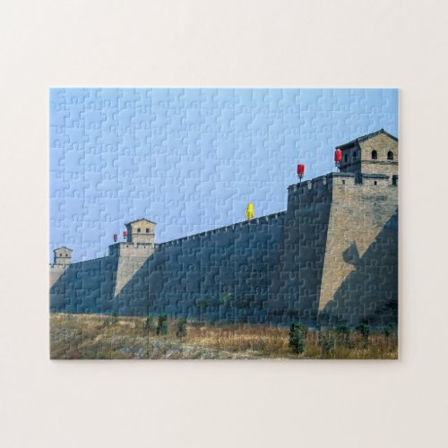 Fortification of the old city of Pingyao _ China Jigsaw Puzzle