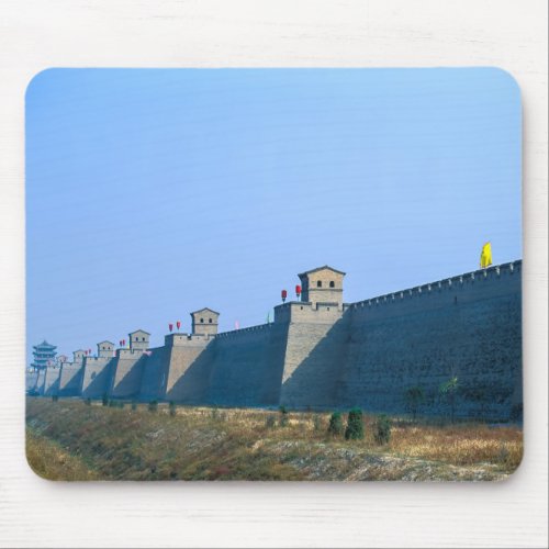 Fortification of the old city of Pingyao _ China Mouse Pad