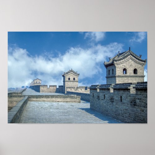 Fortification of the old city of Pingyao _ China Poster