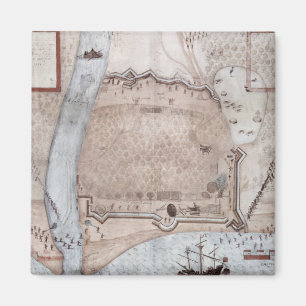 Fortified Encampment, Puerto Rico Magnet