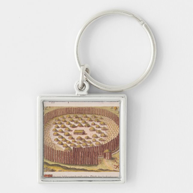 Fortified Indian Village, from 'Brevis 2 Keychain (Front)