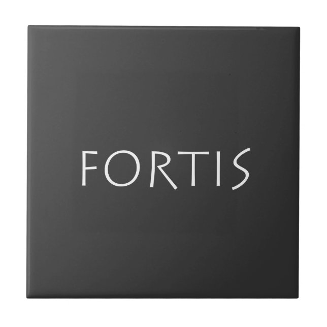 Fortis Ceramic Tile (Front)