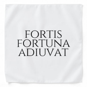 Fortis Fortuna Adiuvat Bandana
