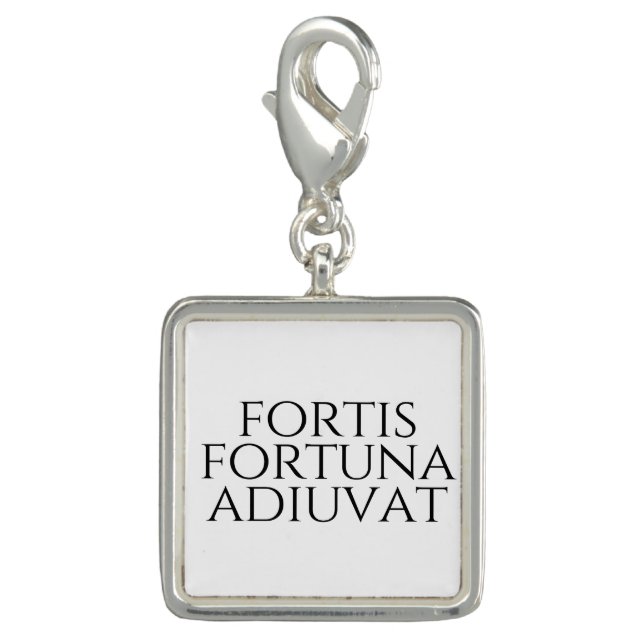 Fortis Fortuna Adiuvat Charm (Front)