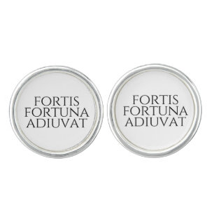 Fortis Fortuna Adiuvat Cufflinks