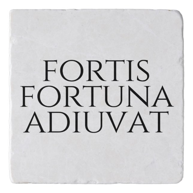 Fortis Fortuna Adiuvat Trivet (Front)