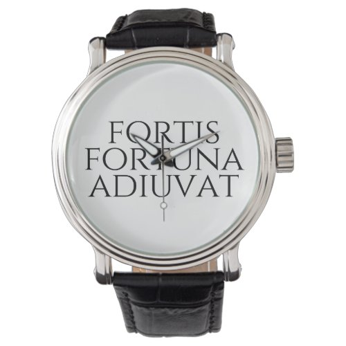 Fortis Fortuna Adiuvat Watch