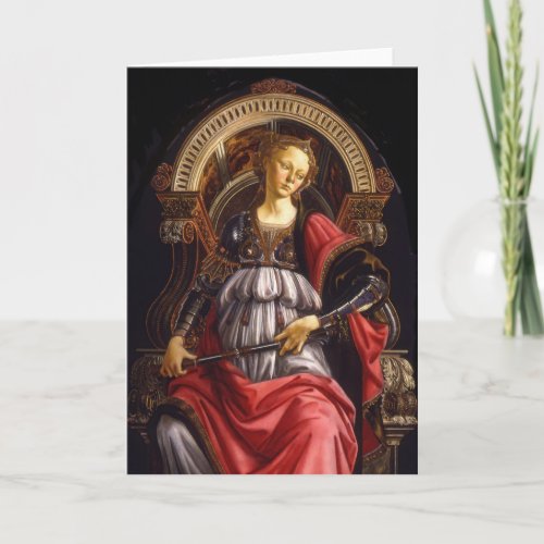 Fortitude  Botticelli Card