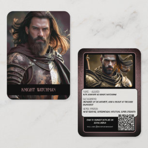 Fortitude Cosplay Character Trading Cards QR Code