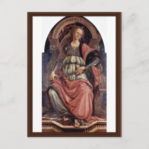 Fortitudo By Botticelli Sandro (Best Quality) Postcard