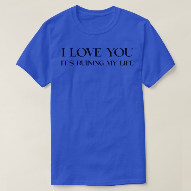 Fortnight Lyrics TShirt (Design Front)