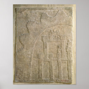 Fortress under Siege, from Nimrud, Iraq Poster