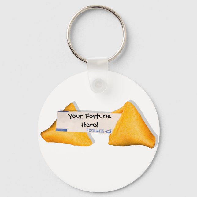 FortunAte Life Keychain (Front)