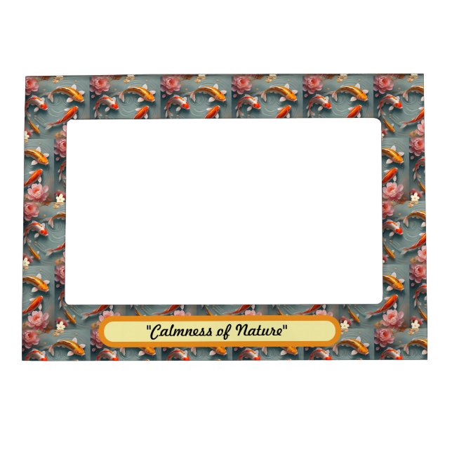 "Fortunate Waters Rise" Magnetic Frame (Front)