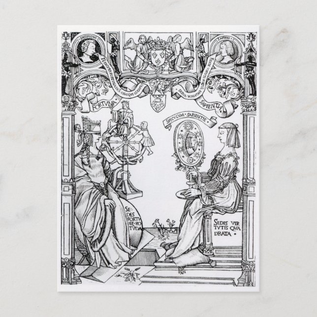 Fortune and Wisdom Postcard (Front)