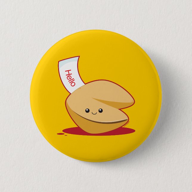 Fortune Cookie Button (Front)