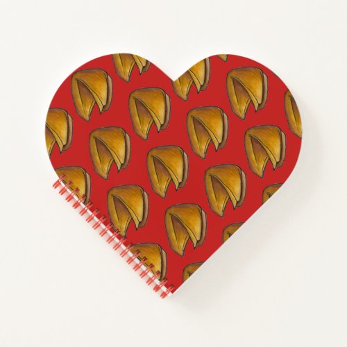 Fortune Cookie Egg Roll Chinese Takeout Food Notebook