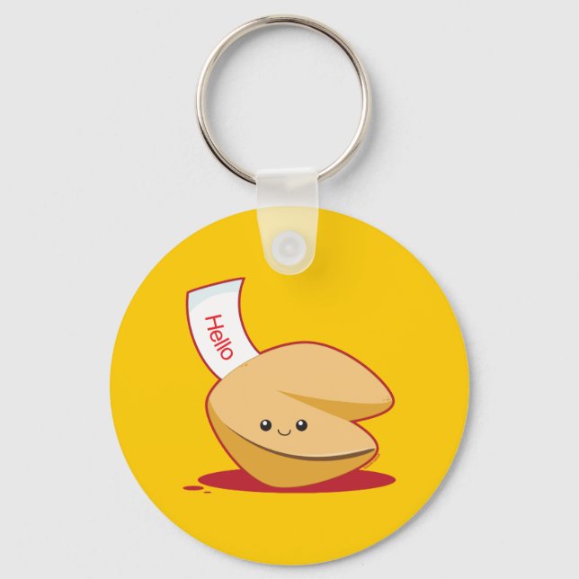 Fortune Cookie Keychain (Front)
