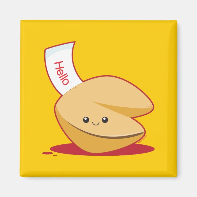 Fortune Cookie Magnet (Front)