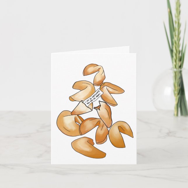 fortune cookie mother's day card (Front)