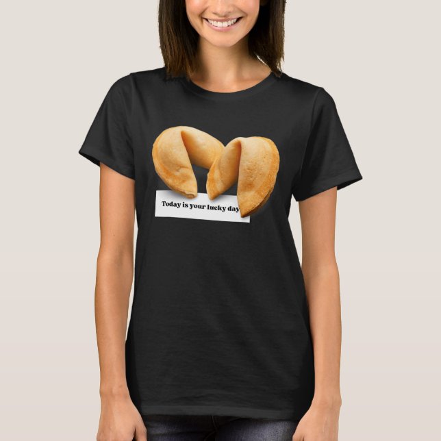 Fortune Cookie Saying Chinese Food Takeout  005 T-Shirt (Front)
