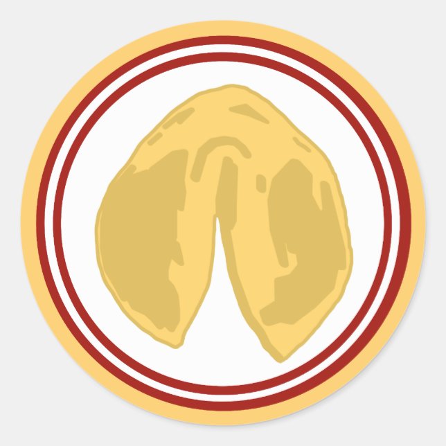 Fortune Cookie Sticker (Front)