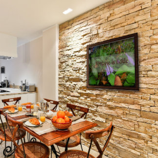 Fortune is fickle wisdom saying poster