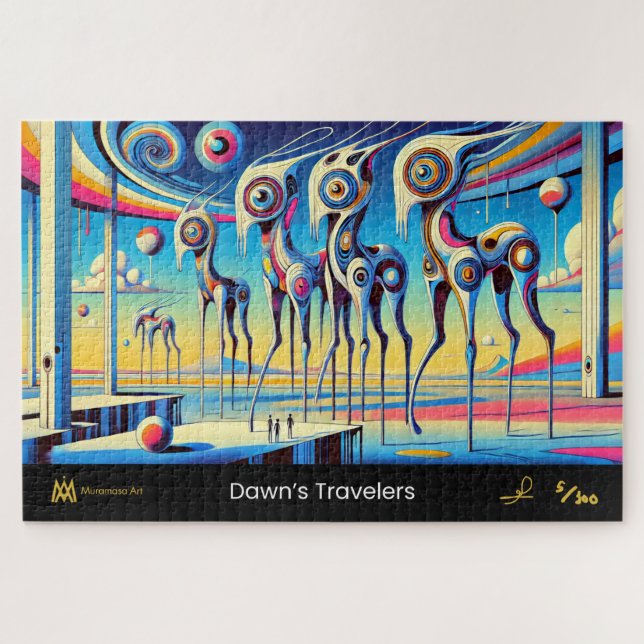 Fortune Jigsaw puzzle No.5 | AI Art by Muramasa (Horizontal)