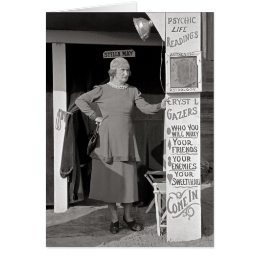 Fortune Teller, 1938 (Front)