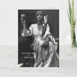 Fortune Teller Birthday Card Your Best Year Is …