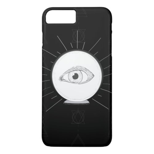 Fortune Teller Eye Seer Esoteric Crystal Ball iPhone 8 Plus7 Plus Case