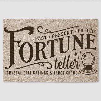 Fortune Teller Fiber Doormat